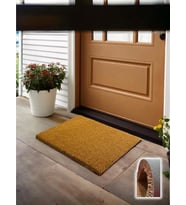 Semplice Kahve Coco 50x90 cm Kapı Önü Paspası (Kahverengi)