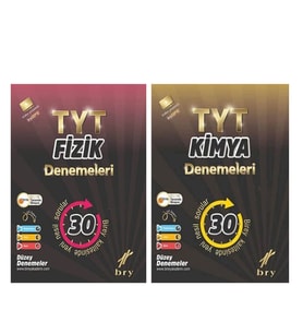 Birey Yayınları TYT Fizik ve Kimya Deneme Seti 2 Kitap