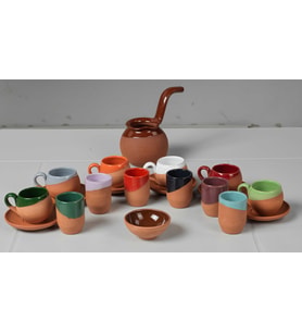 Ful Set Tombul Fincan Takımı , Çerezlik Hediyeli