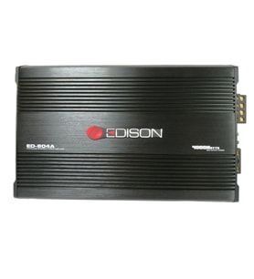 Edison ED-804A 4 Kanal AB Klas Mosfet Amfi 4*80W RMS (Siyah)