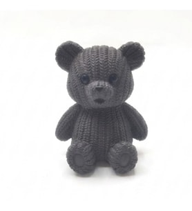Mini Ayıcık Silikon Kalıp 4x4x2 Cm