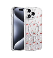 İphone 14 Misk Simli Kapak - Desen 5