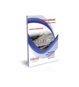 İlkumut Yayınları Açık Öğretim İlkumut – Sosyal Antropoloji – (Konu Anlatımlı - Çözümlü Sorular) (Çok Renkli)