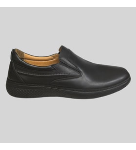 YAVUZLAR İY-1023 ERKEK DERİ COMFORT AYAKKABI SİYAH