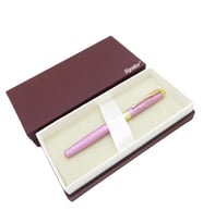 Signator® ST187 Slim Bazalt Pink Gold Metal Roller Kalem  İsme Özel Kalem (Karışık)