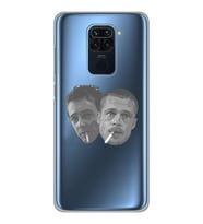 Xiaomi Redmi Note 9 Uyumlu Fight Club Desenli Şeffaf Telefon Kılıfı