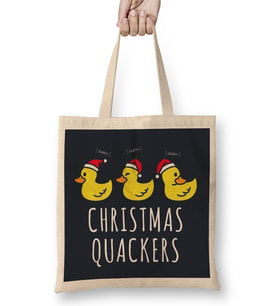 Christmas Quackers Bez Çanta Uzun Saplı