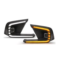 Honda Civic Fe1 Uyumlu Ön Sis Ledi  C Dizayn 2022+