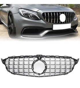Mercedes W205 GTR Ön Panjur Gümüş 2015-2018