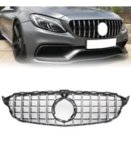 Mercedes W205 GTR Ön Panjur Gümüş 2015-2018