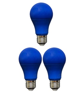 (3 Adet) Osaka 10W Mavi Işık E27 Duylu (Kalın Duy) Led Ampul