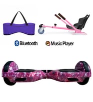 Citymate Elektrikli Kaykay Hoverboard Akıllı Denge 6.5 Inch + HoverKart + Çanta EXTREM PAKET D013