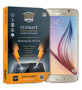 Buff Galaxy S6 ile Uyumlu Darbe Emici Ekran Koruyucu Film