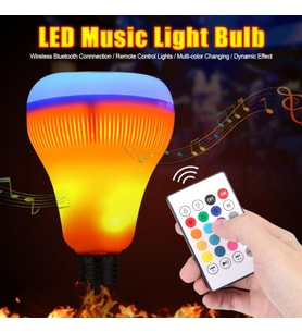 Kumandalı Bluetooth Hoparlör Ampul LD-37