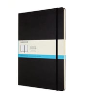 Moleskine Sert Kapak Defter Siyah (Noktalı - 19x25) - 2727