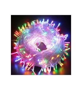 5m 30 Led RGB 2 Kademeli Şeffaf Kablo