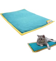 Serin (60X40CM) - 4 Mevsim Kedi/Köpek Matı, Sıcak Veya Soğuk Kullanılabilen Minder Yatak
