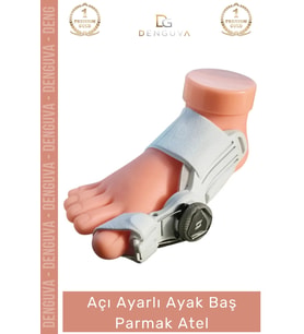 #ParmakAteli Hallux Valgus Ortopedik Ayarlanabilir Gece Gündüz Destekli Bunion Ayak Baş Parmak Ateli