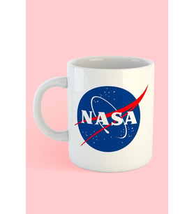 Nasa Logo Baskılı Kahve Kupası