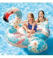 Intex - Şişirilebilir Tropik Flamingo, 142 X 137 X 97 Cm