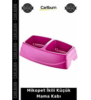 #MamaSuKabı Birinci Sınıf Plastik Sağlıklı Renkli İkili Küçük Kedi Köpek Beslenme Mama Su İstasyonu