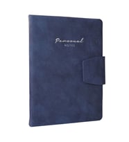 Victoria's Journals Sert Kapak Mıknatıslı 14x20 Çizgili Cep Defteri Lacivert 124-1123
