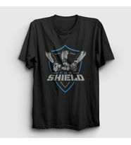 Presmono Unisex Siyah The Shield Wwe Güreş T-Shirt 551770tt
