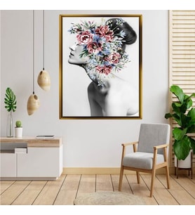 Altın  Çerçeveli tablo ss383