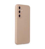 Galaxy S24 Kılıf Nano İçi Kadife  - Pudra