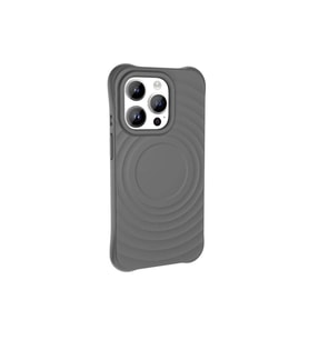 Apple iPhone 14 Pro Uyumlu M-safe Şarj Özellikli Airbagli Mat Görünümlü Zore Hepi Kapak (Gri)