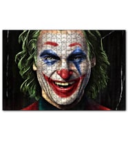 Cakapuzzle Joker Yakın Plan Yüz Çizim  Puzzle Yapboz MDF (Ahşap) (120 Parça)