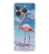 Era 30 Kılıf HD Resim Baskılı Okaynus ve Flamingo StKd -093