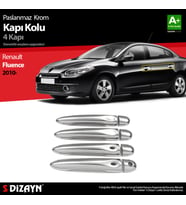 Renault Fluence Krom Kapı Kolu 4 Kapı Sensörlü 2010-2016