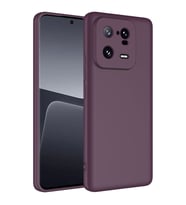Vendas Xiaomi Mi 13 Pro Uyumlu Lansman Serisi Içi Kadife Ipek Dokulu Lansman Kılıf (Koyu Mor)