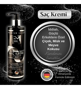 Erkek Milano Kokusu Saç Dökülme Ve Kopma Karşıtı Doğal Bitki Özlü 375 Ml Saç Kremi