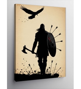 Kanvas Tablo Savaşçı Viking
