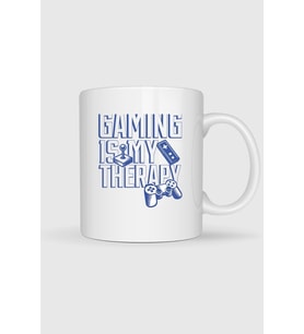 Gaming İs My Therapy Baskılı Kupa Bardak