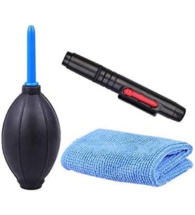 Lens/Objektif Temizlik Seti Lenspen + Pompa + Micro Fiber Bez