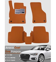 AUDİ A6 SEDAN (2019-2025) Uyumlu EVA Paspas Tam Set–Araca Özel,Su Geçirmez,Kolay Montaj