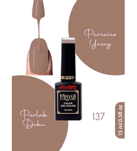 Adanil 15 ml Misyul Profesyonel Kalıcı Oje Mis-137