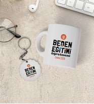 Beden Eğitimi Öğretmeni Kupa Bardak ve Anahtarlık Seti