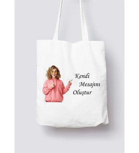 Kişiye Özel Bez Çanta