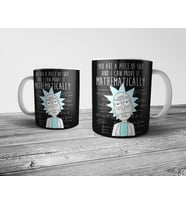 Pixxa Rick and Morty Kupa Bardak Model 1