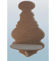 Hobi Adn 90240 Dekoratif Lamba Ve Kupa Raf CNC Kesim Ahşap MDF HAM El Yapım