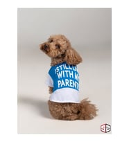 Parents - Köpek Yazlık T-shirt- %100 Pamuk Köpek Kıyafeti, Köpek Yazlık Kk-110 (Mavi)