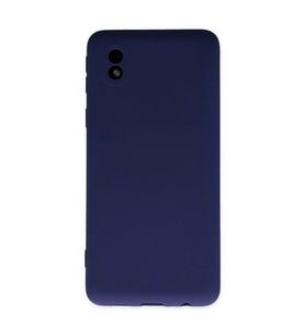 Samsung Galaxy A01 Core Kılıf Nano İçi Kadife Silikon - Lacivert
