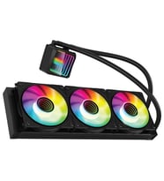 POWERBOOST 360mm ALPHA 360B PB-LCS-IM360-B ARGB Sıvı Soğutmalı AM5-1700p İşlemci Fanı