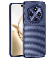 Pilelistore   Tecno Spark 30C Kılıf Auto Focus Karbon Kapak - Lacivert