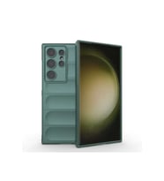 Galaxy S24 Ultra Kılıf Optimum Silikon - Koyu Yeşil
