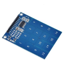 TTP229 16 Buton Dokunmatik Sensör Modülü Kapasitif Dijital Tuş Algılayıcı Anahtar Keypad